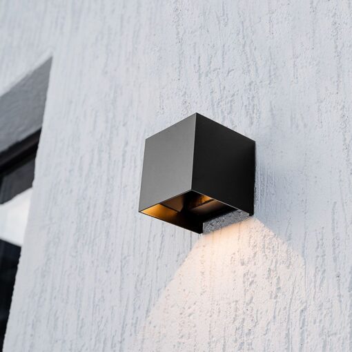 Ηλιακό Φωτιστικό Τοίχου 3W LED CCT Aνθρακί IP65 V-TAC – 24089