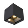 Ηλιακό Φωτιστικό Τοίχου 3W LED CCT Aνθρακί IP65 V-TAC – 24089