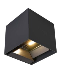 Ηλιακό Φωτιστικό Τοίχου 3W LED CCT Aνθρακί IP65 V-TAC – 24089