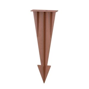 Πασσαλάκι για Ηλιακό Φωτιστικό 97x32x274mm Σκουριά V-TAC – 24094