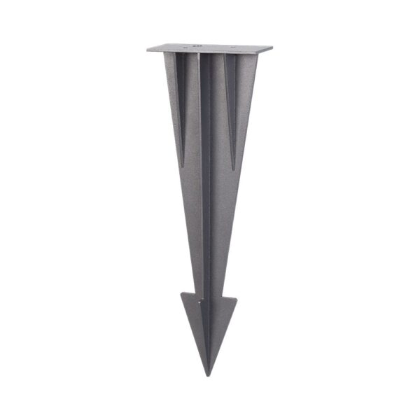 Πασσαλάκι για Ηλιακό Φωτιστικό 100*35*274mm Σκούρο Γκρι V-TAC – 24095