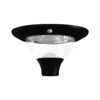 15W LED Ηλιακό Φωτιστικό Κορυφής για Κολωνάκι Φ60 Κήπου CCT Μαύρο IP65 με Ανιχνευτή Κίνησης V-TAC – 24098