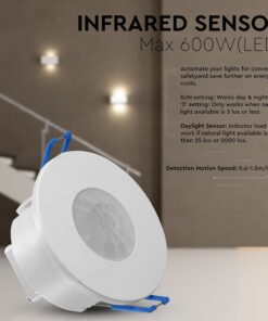 Ανιχνευτής Κίνησης Χωνευτός Λευκός V-TAC – 24108