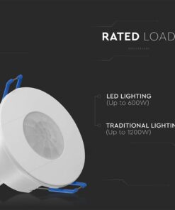 Ανιχνευτής Κίνησης Χωνευτός Λευκός V-TAC – 24108