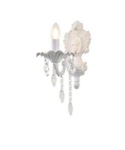 ΑΠΛΙΚΑ ΤΟΙΧΟΥ ΑΛΟΥΜΙΝΙΟΥ ΔΙΑΦΑΝΕΣ ΓΥΑΛΙ 2XE14 350X140mm ARTE ILLUMINA KRISTALLO EUROLAMP – 144-47009