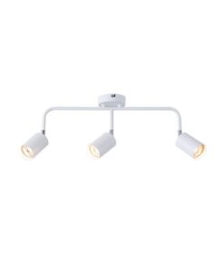 ΣΠΟΤ ΜΕΤΑΛΛΙΚΟ 3ΦΩΤΟ 3XGU10 500X90X230mm ΛΕΥΚΟ ARTE ILLUMINA OLYMP EUROLAMP – 145-25230