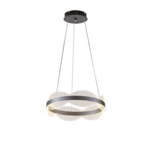 ΦΩΤΙΣΤΙΚΟ ΚΡΕΜΑΣΤΟ ΑΚΡΥΛΙΚΟ ΣΤΡΟΓΓΥΛΟ LED 48W  4320Lm 3000K Φ400mm ΑΣΗΜΙ ARTE ILLUMINA TORINO EUROLAMP – 144-15043