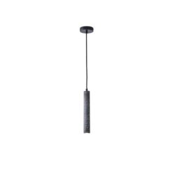 ΦΩΤΙΣΤΙΚΟ ΚΡΕΜΑΣΤΟ ΤΣΙΜΕΝΤΟ GU10 45X45X300mm ΜΑΥΡΟ ARTE ILLUMINA SALPICO EUROLAMP – 144-50020