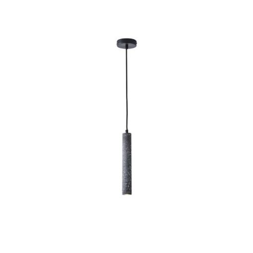 ΦΩΤΙΣΤΙΚΟ ΚΡΕΜΑΣΤΟ ΤΣΙΜΕΝΤΟ GU10 45X45X300mm ΜΑΥΡΟ ARTE ILLUMINA SALPICO EUROLAMP – 144-50020