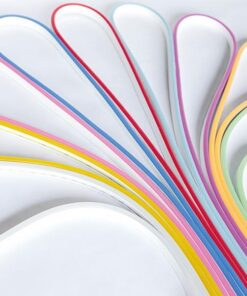 NEON LIGHT LED 5M 8W 24V ΡΟΖ IP44 PRO EUROLAMP – 145-73011