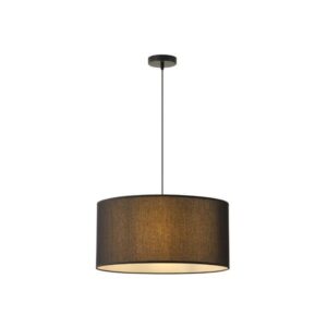 ΦΩΤΙΣΤΙΚΟ ΚΡΕΜΑΣΤΟ ΥΦΑΣΜΑ 1XΕ27 Φ530Χ260mm  ΜΑΥΡΟ ARTE ILLUMINA SOHO EUROLAMP – 144-33072