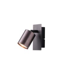 ΣΠΟΤ ΑΛΟΥΜΙΝΙΟΥ 1XGU10 120X80X120mm ΓΚΡΙ ARTE ILLUMINA LUXY EUROLAMP – 145-25265