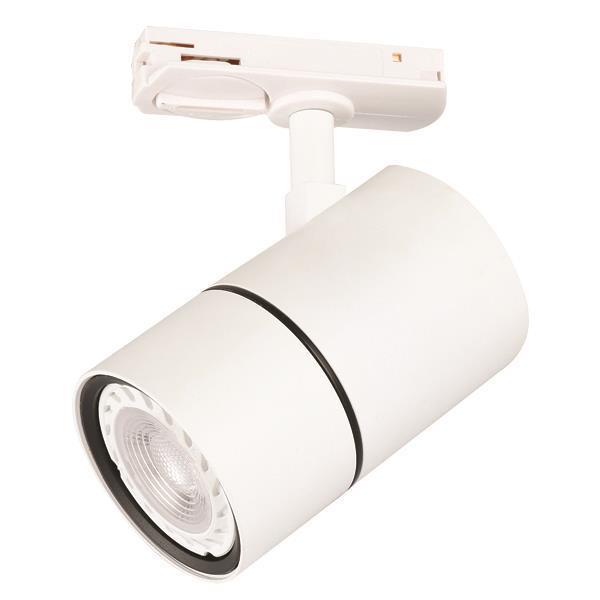 ΣΠΟΤ ΡΑΓΑΣ 2 ΓΡΑΜΜΩΝ GU10 Φ60x100mm ΛΕΥΚΟ EUROLAMP – 145-59073