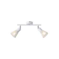 ΣΠΟΤ ΜΕ ΔΙΧΤΥ 2XE14 255X80X145mm ΛΕΥΚΟ ARTE ILLUMINA MESHY EUROLAMP – 145-25259