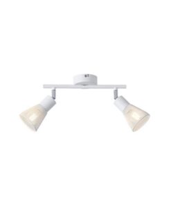 ΣΠΟΤ ΜΕ ΔΙΧΤΥ 2XE14 255X80X145mm ΛΕΥΚΟ ARTE ILLUMINA MESHY EUROLAMP – 145-25259
