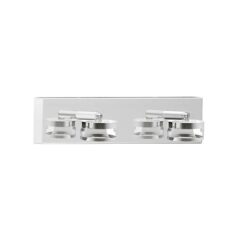 ΑΠΛΙΚΑ ΜΠΑΝΙΟΥ 2X3W 500Lm  IP44 ΝΙΚΕΛ ARTE ILLUMINA FRESH EUROLAMP – 144-80550
