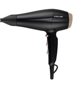 ΠΙΣΤΟΛΑΚΙ ΜΑΛΛΙΩΝ ΜΑΥΡΟ 2200W ΜΕ ΑΚΡΟΦΥΣΙΟ ΚΑΙ ΦΥΣΟΥΝΑ EUROLAMP – 300-70042