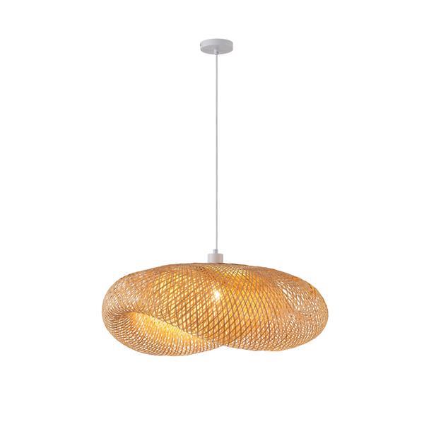 ΦΩΤΙΣΤΙΚΟ ΚΡΕΜΑΣΤΟ BAMBOO 1XE27 760X560X220mm ARTE ILLUMINA CALYPSO EUROLAMP – 144-33089
