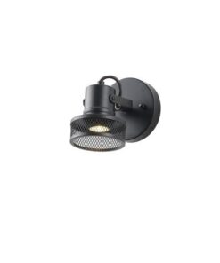 ΣΠΟΤ ΟΡΟΦΗΣ ΜΕ ΔΙΧΤΥ GU10 165X100X152mm ΜΑΥΡΟ ARTE ILLUMINA SOLUN EUROLAMP – 145-25045