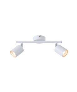 ΣΠΟΤ ΜΕΤΑΛΛΙΚΟ ΔΙΦΩΤΟ 2XGU10 300X80X155mm ΛΕΥΚΟ ARTE ILLUMINA OLYMP EUROLAMP – 145-25227