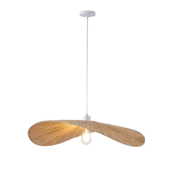 ΦΩΤΙΣΤΙΚΟ ΚΡΕΜΑΣΤΟ BAMBOO 1XE27 700X700X150mm ARTE ILLUMINA OASIS EUROLAMP – 144-33095
