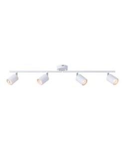 ΣΠΟΤ ΜΕΤΑΛΛΙΚΟ 4ΦΩΤΟ 4XGU10 790X80X165mm ΛΕΥΚΟ ARTE ILLUMINA OLYMP EUROLAMP – 145-25229