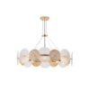 ΦΩΤΙΣΤΙΚΟ ΚΡΕΜΑΣΤΟ 8XE14 Φ700H690mm ΧΡΥΣΟ ARTE ILLUMINA GLOW EUROLAMP – 144-24042