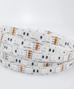 ΤΑΙΝΙΑ LED 5M 8W 24V RGB 60l/M IP20 PLUS EUROLAMP – 145-73305