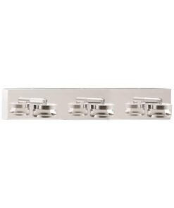 ΑΠΛΙΚΑ ΜΠΑΝΙΟΥ 3X3W 500Lm IP44 ΝΙΚΕΛ ARTE ILLUMINA FRESH EUROLAMP – 144-80551