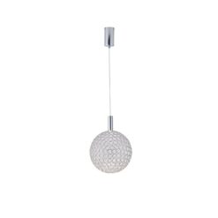 ΦΩΤΙΣΤΙΚΟ ΜΕΤΑΛΛΟ ΜΟΝΟΦΩΤΟ ΟΒΑΛ LED 6.3W 648Lm 3000K Φ200x1388mm ΑΣΗΜΙ ARTE ILLUMINA PERFORATO EUROLAMP – 144-15068