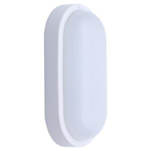 ΦΩΤΙΣΤΙΚΟ ΤΟΙΧΟΥ ΟΒΑΛ LED 12W 205X105X54 6500K IP54 ΛΕΥΚΟ PLUS ARTE ILLUMINA EUROLAMP – 145-20042