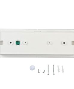 3.8W LED Φωτιστικό Ασφαλείας 4hrs Χωνευτό/Επίτοιχο Λευκό V-TAC Cree Chip Ψυχρό 6000K 3yrs Wty – 899-6
