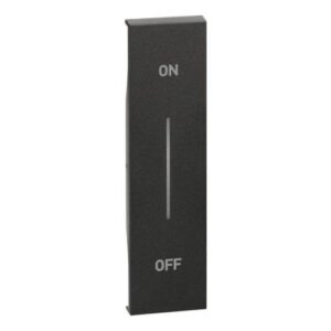 Living Now SCS Πλήκτρο ON-OFF 1 ΣΤ Μαύρο Legrand – KG01MHAG