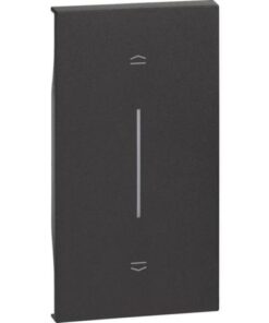 Living Now Πλήκτρο ΜΠΟΥΤΟΝ ΡΟΛΩΝ 2ΣΤ Μαύρο Legrand – KG05M2