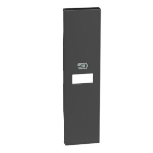 Living Now Πλήκτρο ΝΕΟ ΠΡ ΦΟΡΤ USB 1ΣΤ Μαύρο Legrand – KG11C
