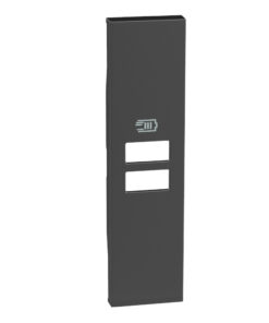 Living Now Πλήκτρο ΠΡ ΦΟΡΤ 2USB 1ΣΤ Μαύρο Legrand – KG13C