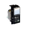 Living Now Πρίζα RJ45 UTP CAT6A  1ΣΤ Μαύρο Legrand – KG4279C6A