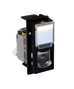 Living Now Πρίζα RJ45 UTP CAT6A  1ΣΤ Μαύρο Legrand – KG4279C6A