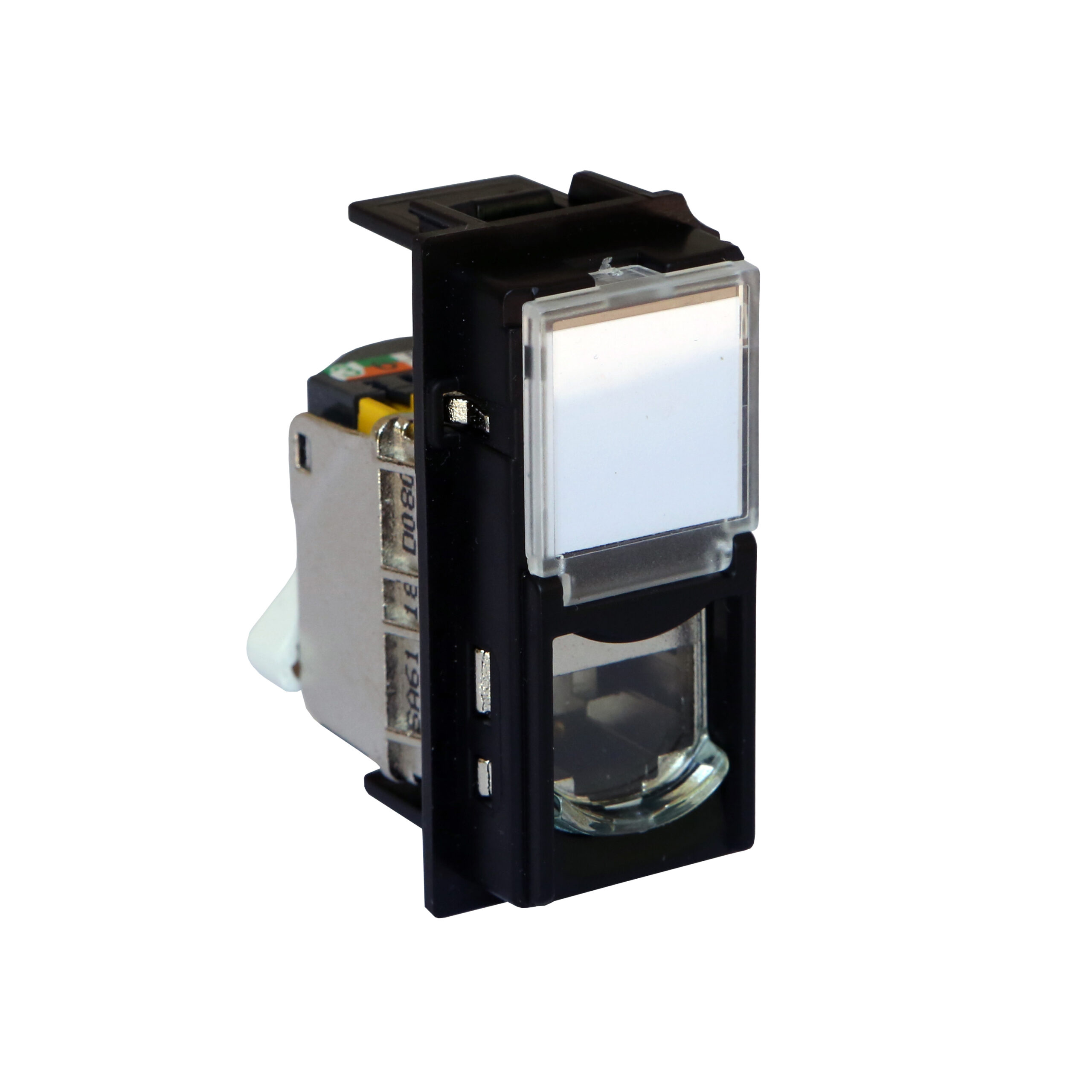Living Now Πρίζα RJ45 UTP CAT6A  1ΣΤ Μαύρο Legrand - KG4279C6A