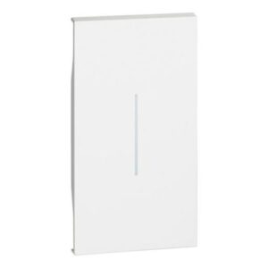 Living Now Πλήκτρο ΜΗΧ ΦΩΤ 2ΣΤ Λευκό Legrand – KW01M2
