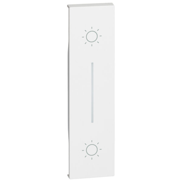 Living Now Πλήκτρο ΔΙΠΛΟ ΜΠΟΥΤΟΝ 1ΣΤ Λευκό Legrand – KW05L