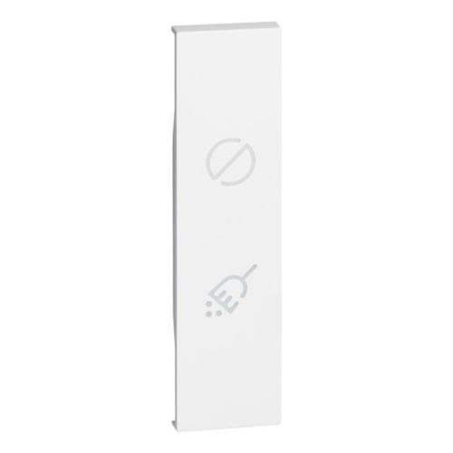 Living Now Πλήκτρο 1ΣΤ ΦΩΤ ΕΝΔ MUR&DND Λευκό Legrand - KW11H