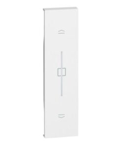 Living Now Πλήκτρο ΣΥΝΔ ΔΙΑΚ ΡΟΛ 1ΣΤ Λευκό Legrand – KW32