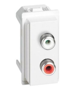 Living Now ΔΙΠΛΗ Πρίζα RCA 1ΣΤ Λευκό Legrand – KW4269R