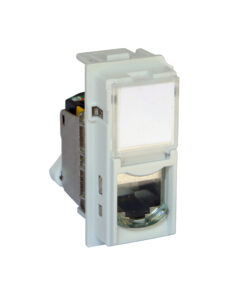 Living Now Πρίζα RJ45 UTP CAT6A  1ΣΤ Λευκό Legrand – KW4279C6A
