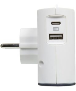 ΠΟΛΥΠΡΙΖΟ 2Χ2Π & USBA+C ΛΕΥΚΟ/ΜΑΥΡΟ LEGRAND – 049401