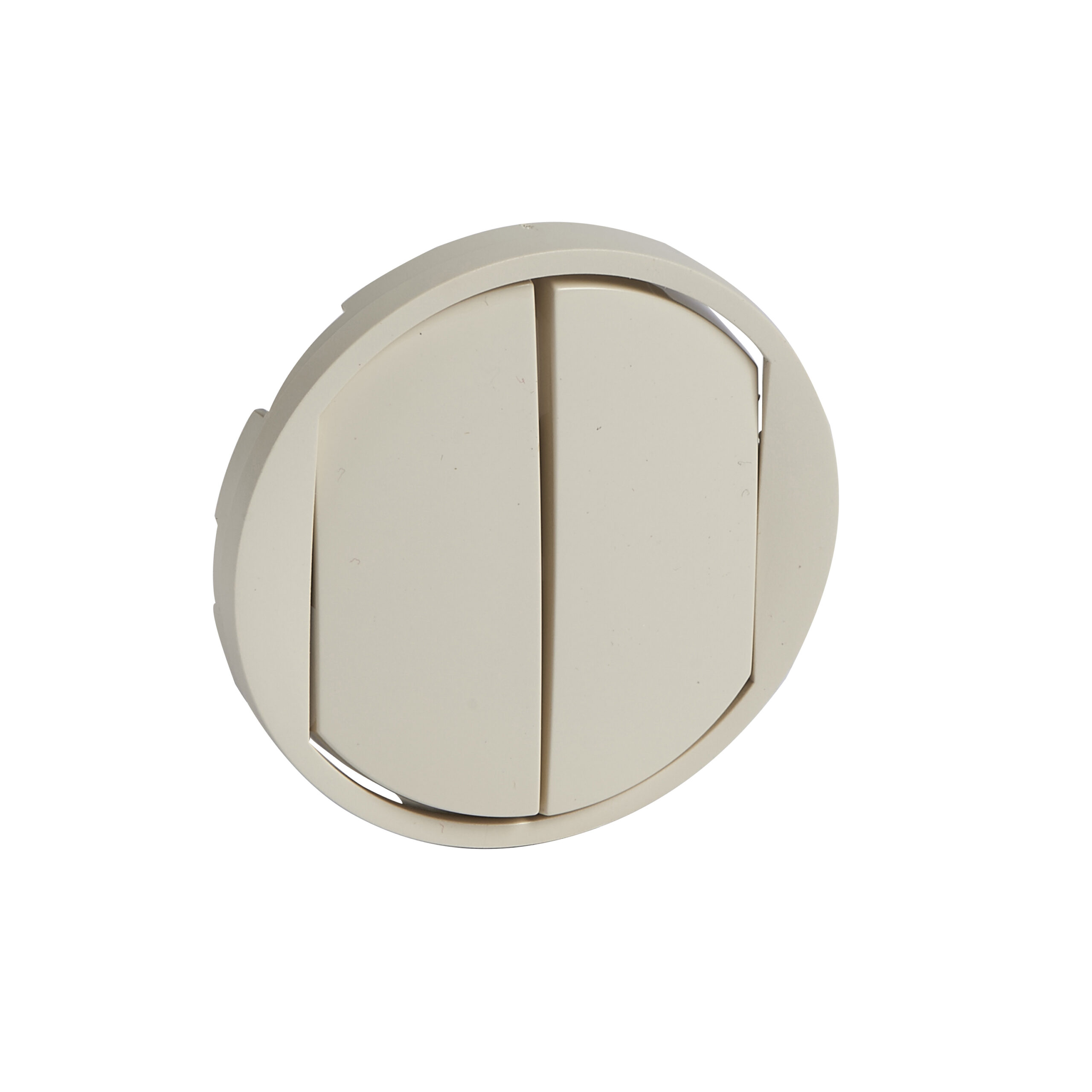 Celiane™ πλακίδιο διπλού διακόπτη ivory LEGRAND - 066201