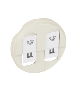 CELIANE ΠΛΑΚ. ΠΡΙΖΑΣ ΔΙΠΛΗΣ RJ45 IVORY LEGRAND – 066236