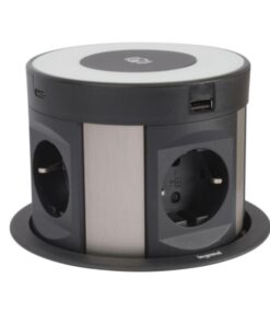 TOWER120 4SCH+2 USB A+C+ΑΣΥΡΜ.ΦΟΡΤ 2Μ LEGRAND – 654983