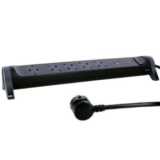 ΠΟΛΥΠΡ PRE 5ΣΟΥΚ SPD USBA+C ΚΑΛ1,5M ΜΑΥΡ LEGRAND – 694514